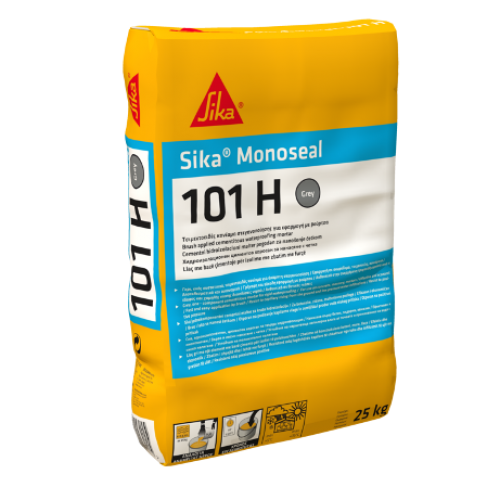 Sika® MonoSeal-101 H 1-ΣΥΣΤΑΤΙΚΟΥ ΤΣΙΜΕΝΤΟΕΙΔΕΣ ΚΟΝΙΑΜΑ ΓΙΑ ΣΤΕΓΑΝΟΠΟΙΗΣΗ ΣΚΥΡΟΔΕΜΑΤΟΣ ΚΑΙ ΤΟΙΧΟΠΟΙΙΑΣ 