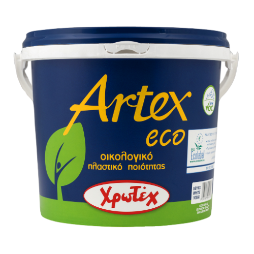 ARTEX ECO Οικολογικό πλαστικό χρώμα  κορυφαίας ποιότητας για Εσωτερικές Επιφάνειες