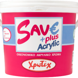 Economical acrylic Οικονομικό ακρυλικό χρώμα για εξωτερική χρήση