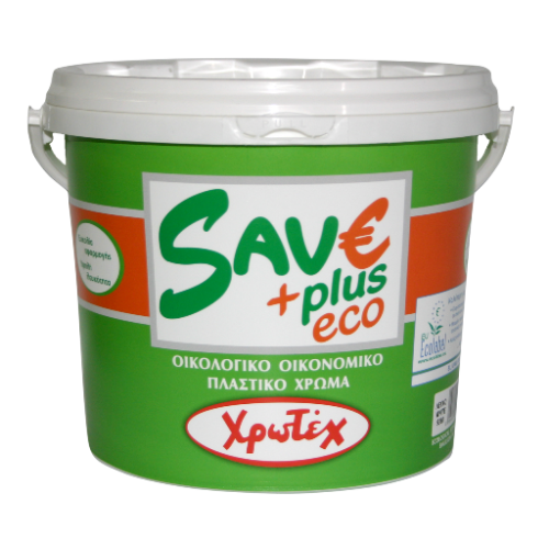 SAVE PLUS ECO Οικολογικό οικονομικό πλαστικό χρώμα εσωτερικής χρήσης