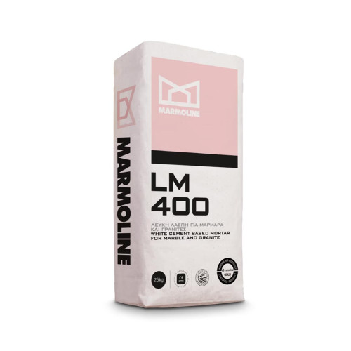 LM 400 25kg - λευκή λάσπη για μάρμαρα & γρανίτες